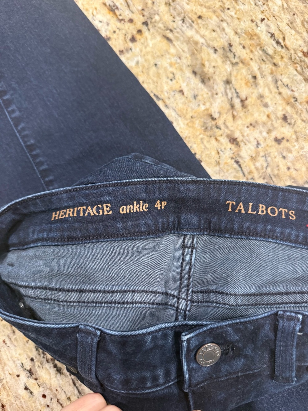 Talbots Women’s Dark Blue Slim Jeans - Picture 2 of 2